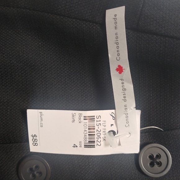 NWT black Tobias skirt size 4 - Picture 7 of 7